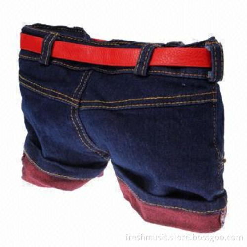 Wholesale Jeans Bag Mobile Phone Housing for iPhone, Made of Denim, Sized 23 x 15 x 1.3cm